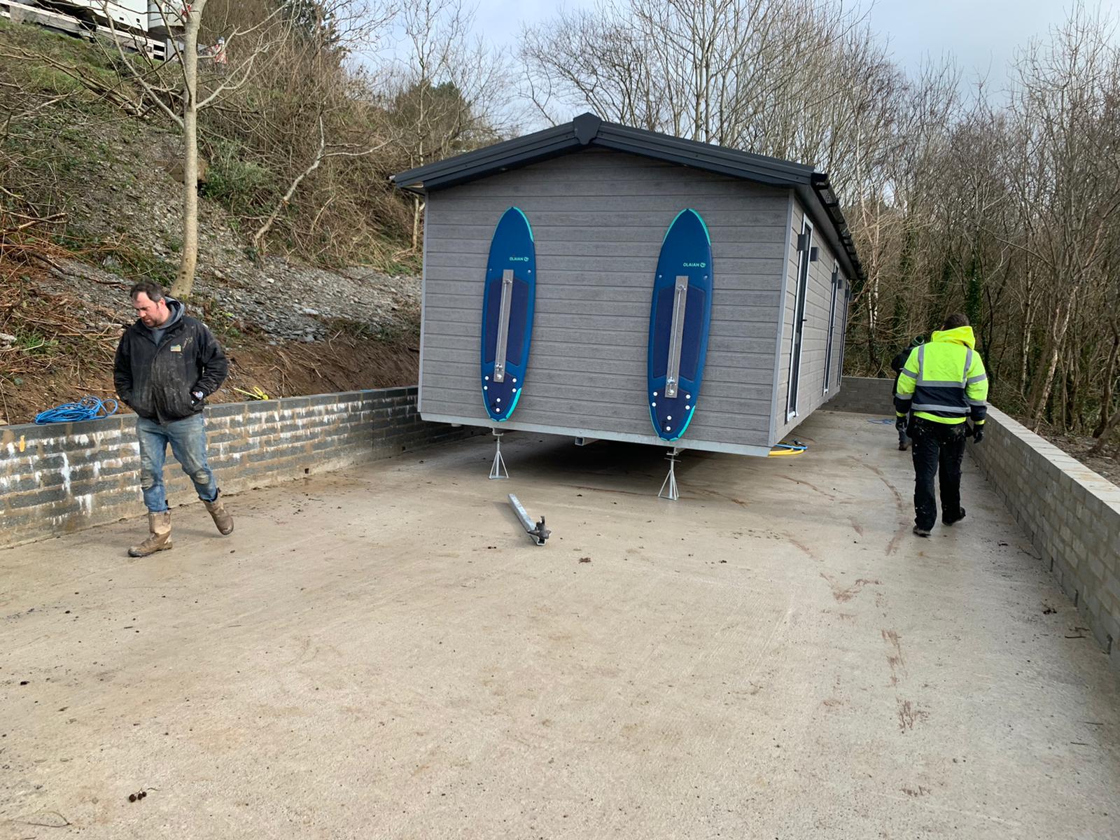 New Shower Block at Woolacombe Sands