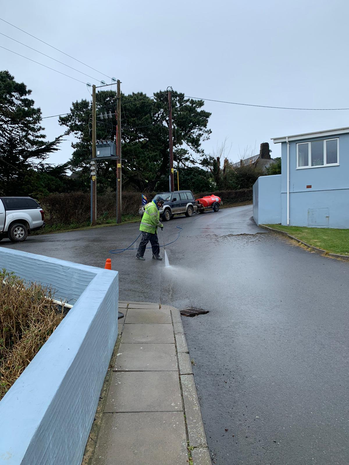 Park is being cleaned