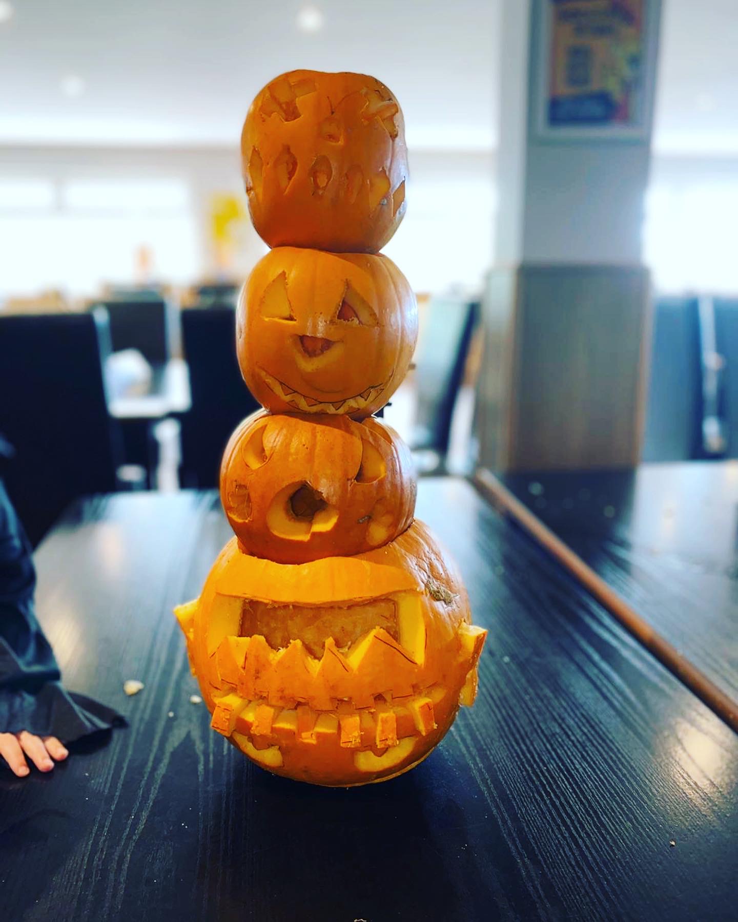 Pumpkin fun at Woolacombe Sands