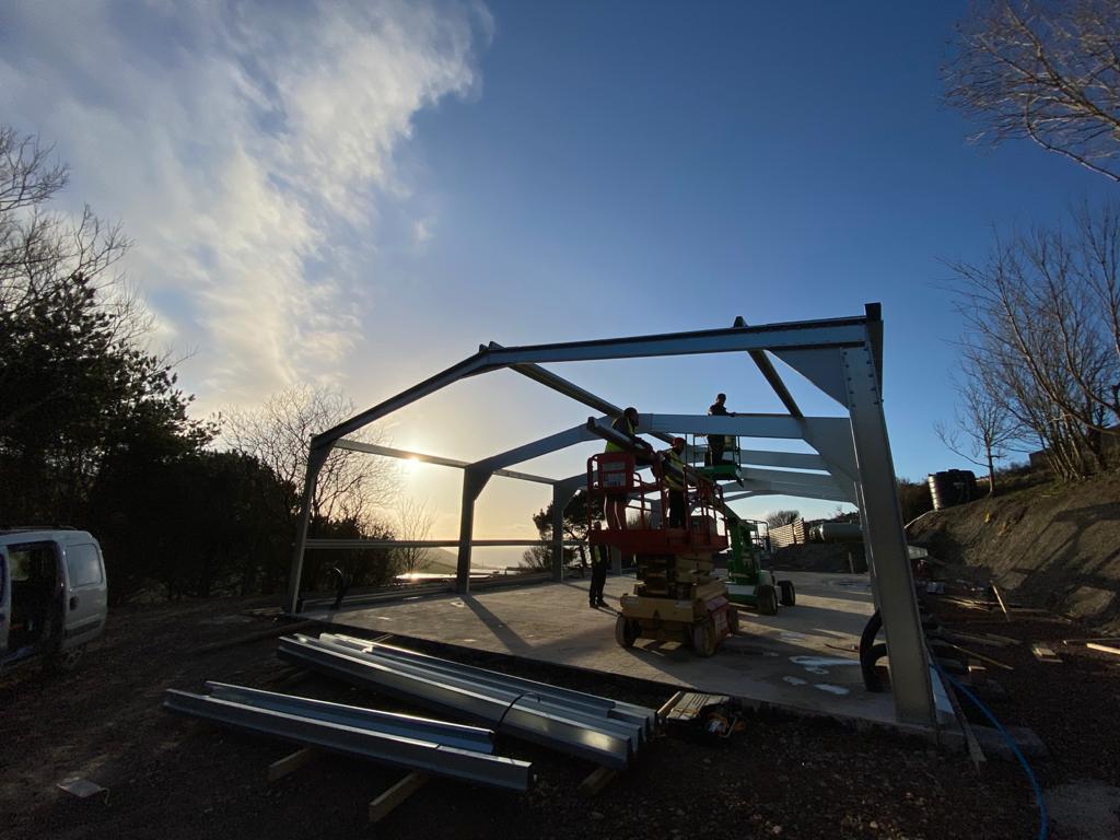 New Housekeeping Shed at Woolacombe Sands