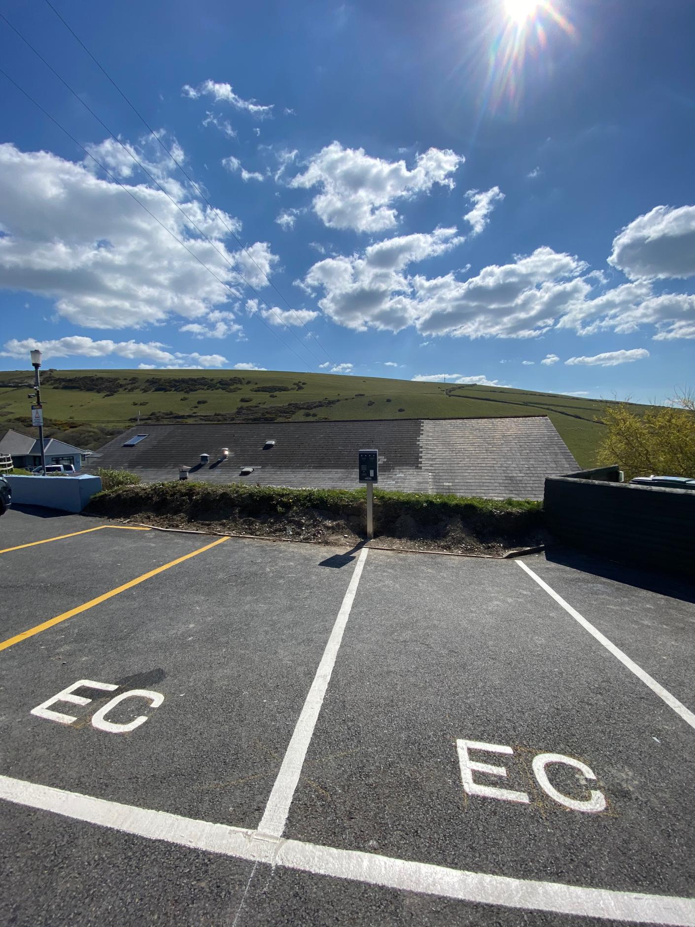 EV Charging at Woolacombe Sands Holiday Park