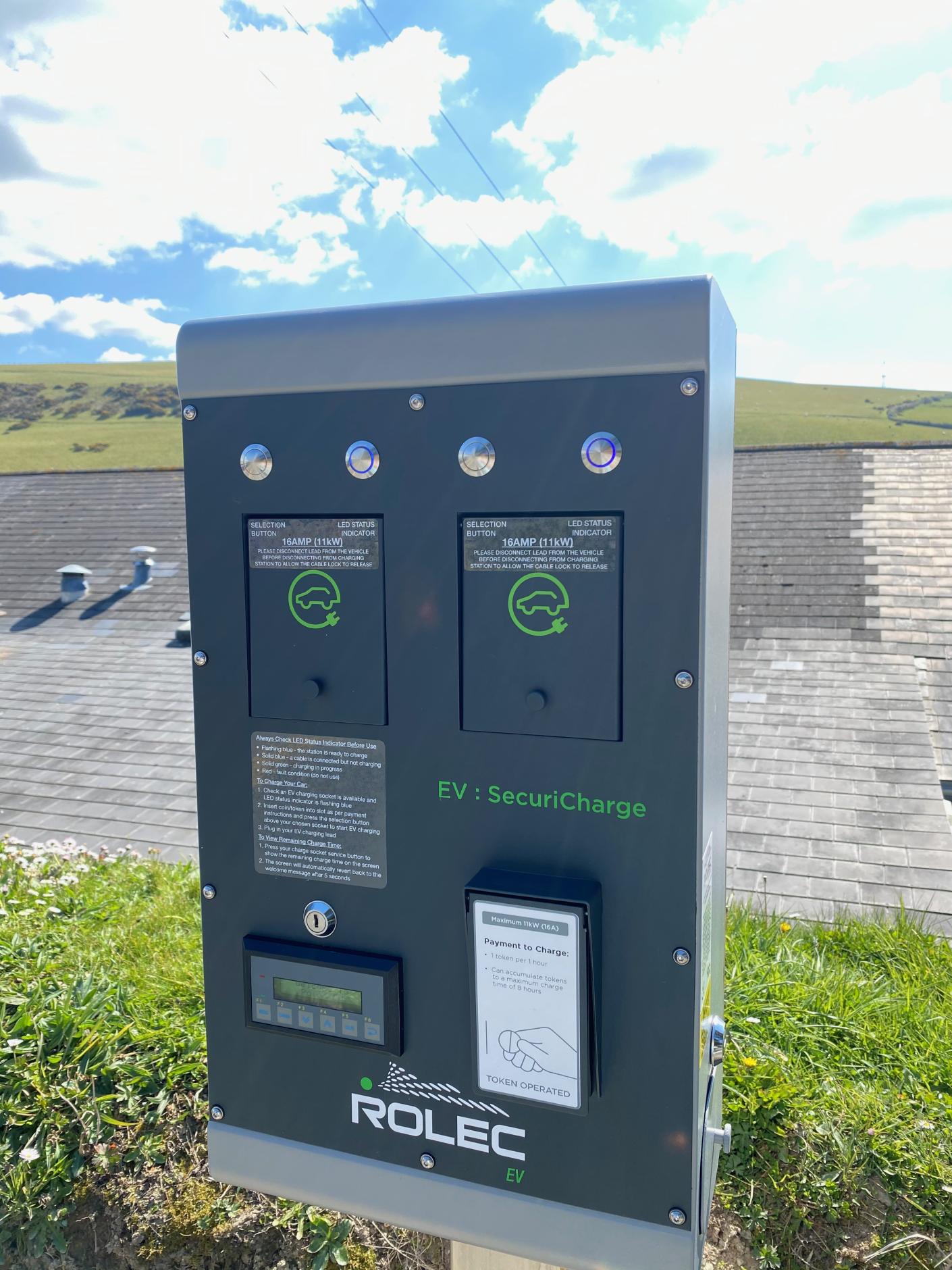 EV Charging at Woolacombe Sands Holiday Park