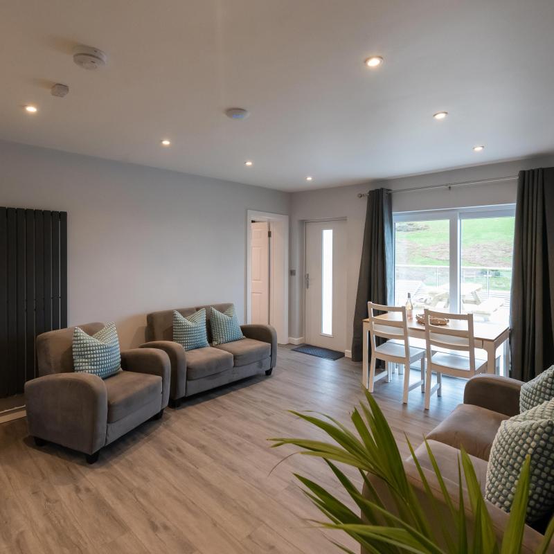 Woolacombe Sands Holiday Park Sands Chalet Accommodation Lounge