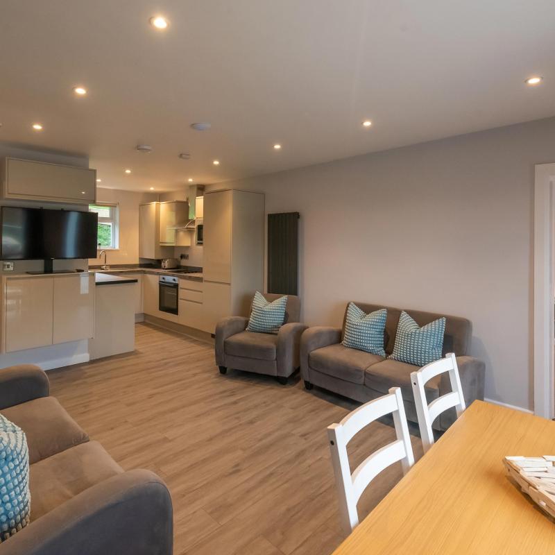 Woolacombe Sands Holiday Park Sands Chalet Accommodation Lounge