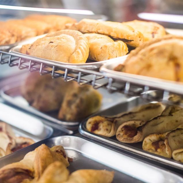 Hot snacks and Pastries at Woolacombe Sands Holiday Park Devon