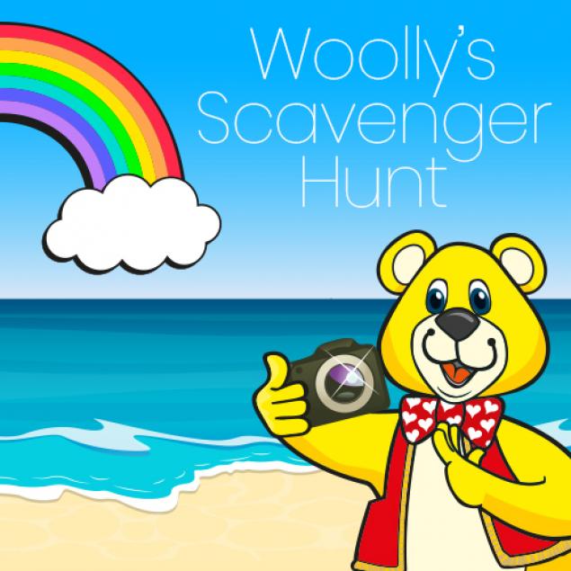 Woolly Bears Scavenger Hunt Kids activity during lockdown