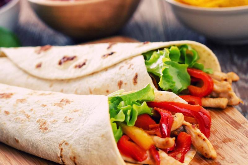 Chicken wraps