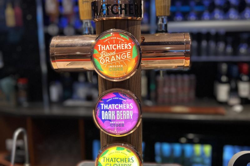 Thatchers Fusion, only at Woolacombe Sands Holiday Park