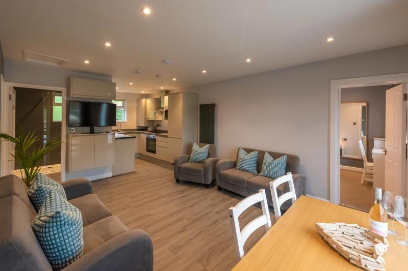 Woolacombe Sands Holiday Park Sands Chalet Accommodation Lounge