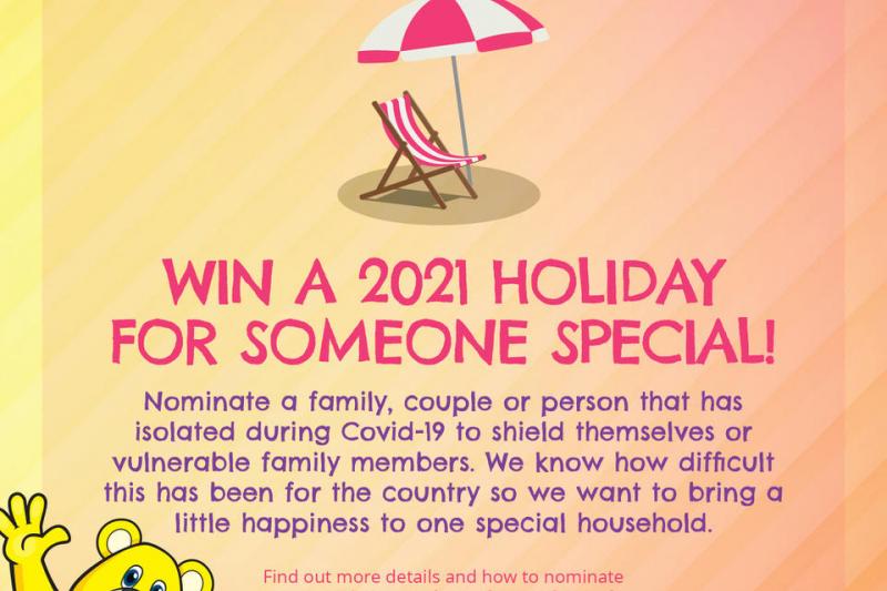 Nominate a individual, family or couple to win a holiday for 2021