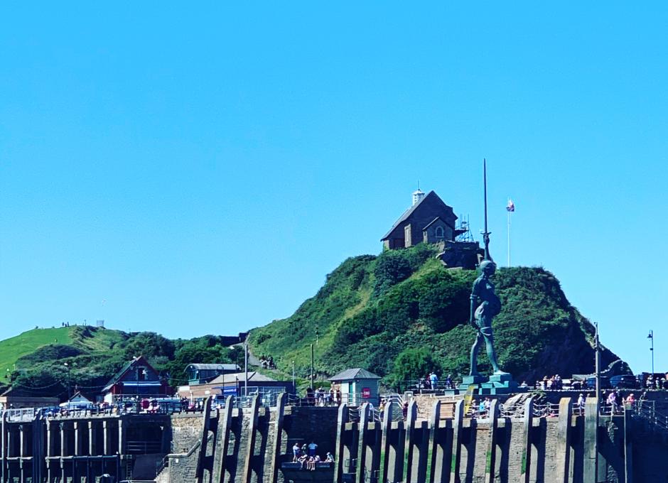 Ilfracombe Harbour - Verity and Ilfracombe Sea Safari