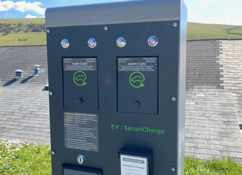 EV Charging at Woolacombe Sands Holiday Park 