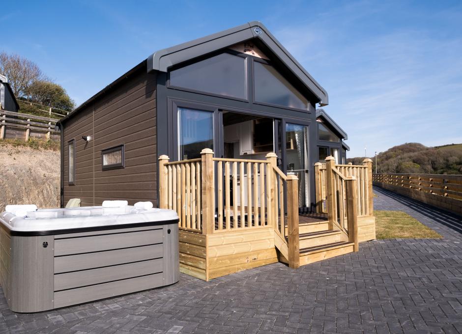 Hot Tub at Woolacombe Sands Holiday Park 