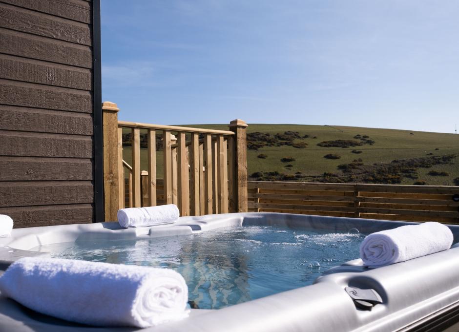 Hot Tub at Woolacombe Sands Holiday Park 