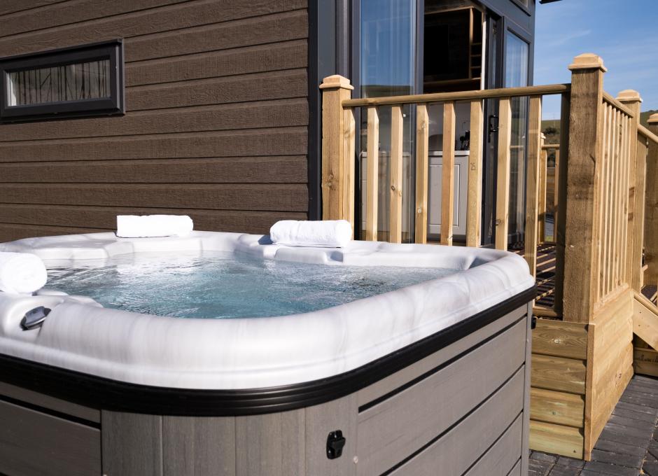 Hot Tub at Woolacombe Sands Holiday Park 