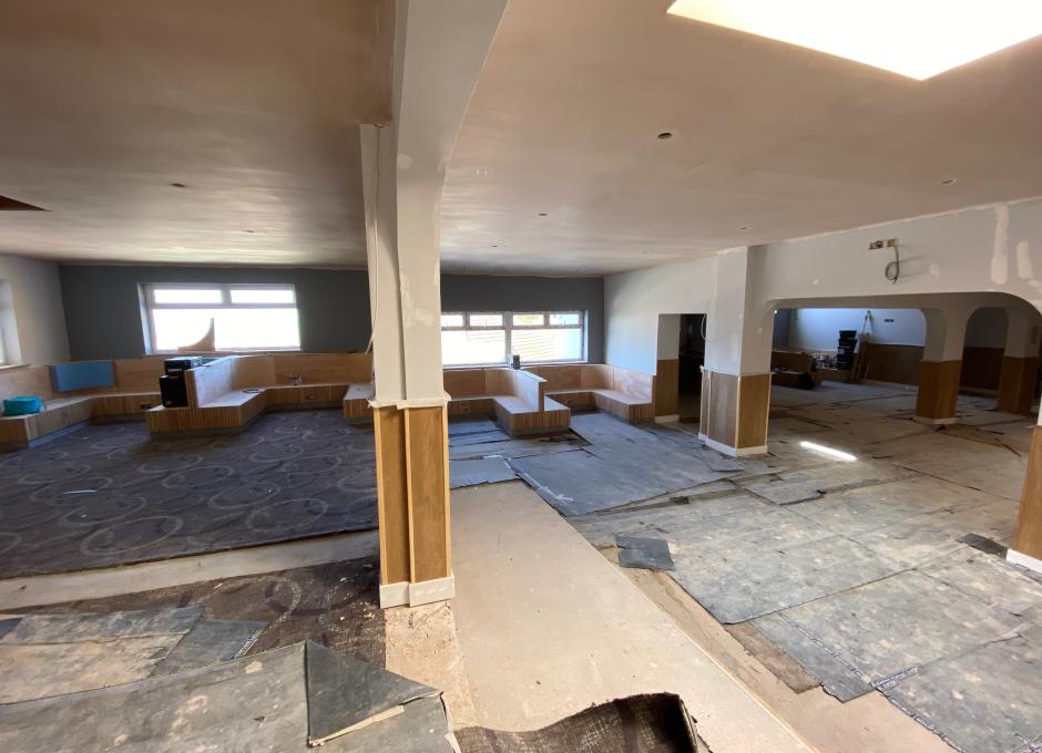 Clubhouse renovation at Woolacombe Sands Holiday Park