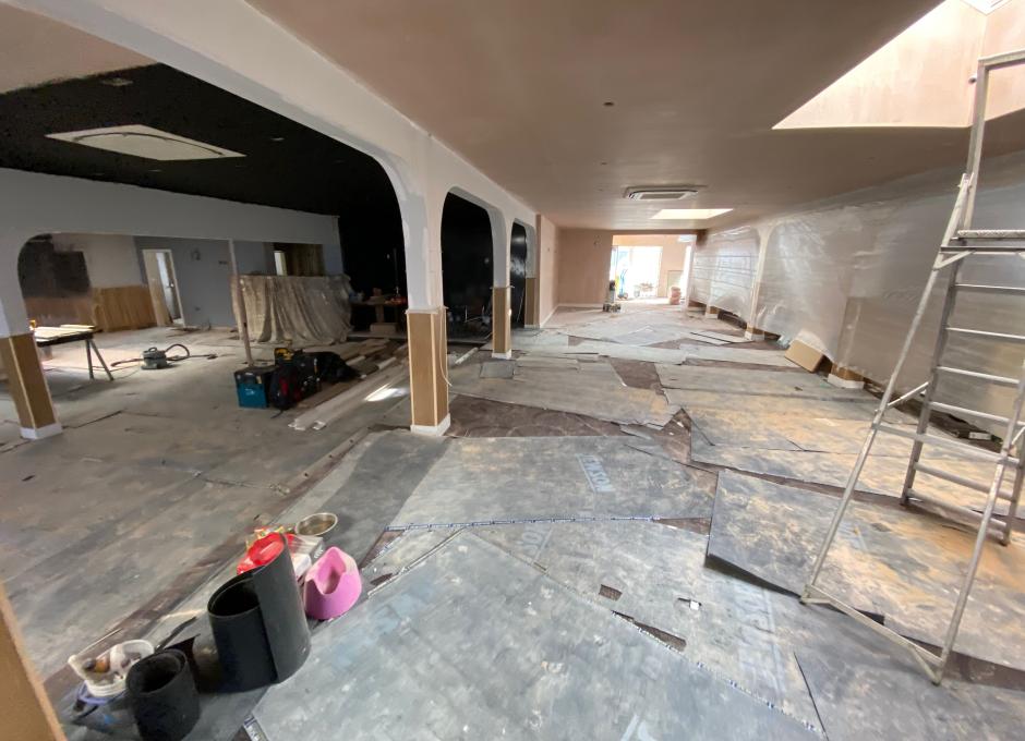 Clubhouse renovation at Woolacombe Sands Holiday Park