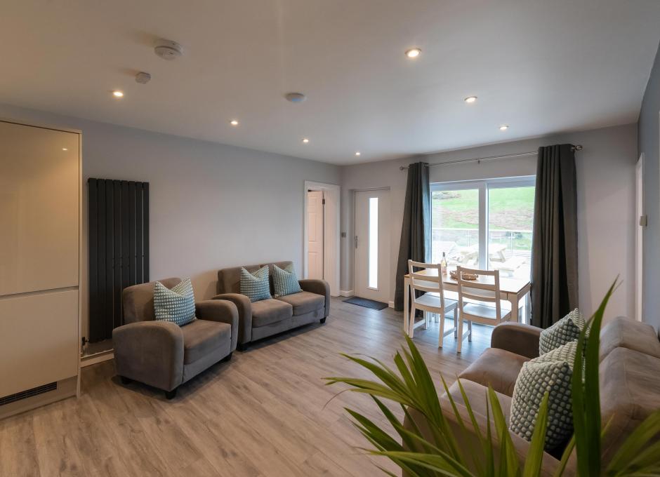 Woolacombe Sands Holiday Park Sands Chalet Accommodation Lounge